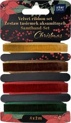 Interdruk, wstążka dekoracyjna, aksamitna, 4-2m, 1 szt.