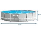 Intex, basen ogrodowy, stelażowy, 21w1, 457-107 cm