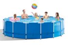 Intex, basen ogrodowy stelażowy, 457-122 cm, zestaw 17w1
