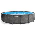Intex, basen ogrodowy, stelażowy, 457-122 cm, zestaw 18w1