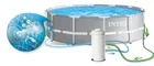 Intex, basen ogrodowy stelażowy, zestaw 17w1, 366-99 cm