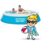 Intex, basen rozporowy, okrągły, niebieski, 51-183 cm
