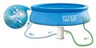 Intex, basen rozporowy z pompą filtrującą i akcesoriami, okrągły, 244-61 cm