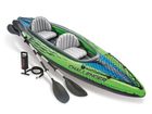 Intex, Challenger K2, kajak dwuosobowy, dmuchany, z wiosłami i pompką, 351-76-38 cm