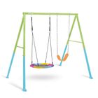 Intex, huśtawka, plac zabaw, bocianie gniazdo