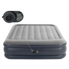 Intex, materac dmuchany, z wbudowaną pompką elektryczną, 203-152-42 cm