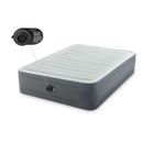 Intex, materac dmuchany z wbudowaną pompką elektryczną, 203-152-46 cm