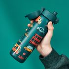 ION8, Samochody, bidon stalowy z ustnikiem, morski, 600 ml