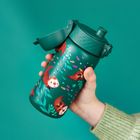 ION8, Wydry, stalowy bidon z ustnikiem, zielony, 400 ml