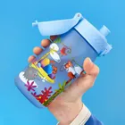 ION8, Zwierzęta safari, bidon z ustnikiem, niebieski, 350 ml