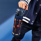 ION8, Żyrafy, bidon z ustnikiem, niebieski, 500 ml