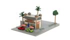 Jada Toys, Fast & Furious, Diorama, Kawiarnia Toretto, model metalowy z pojazdami