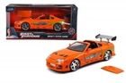 Jada Toys, Fast & Furious, toyota supra orange 1995, zdalnie sterowana, 1:24