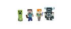 Jada Toys, Minecraft, figurki metalowe, 6.5 cm, 4 szt.