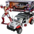 Jada Toys,x-Men, Jeep, model pojazdu z figurką, Gladiator, 1:32