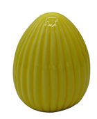 Jajko ceramiczne, żółte średnie 8,6-8,6-11 cm