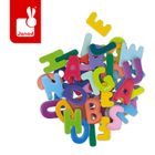 Janod, alfabet, drewniane magnesy, 52 szt.