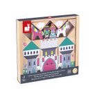 Janod, Cross Roads, Zaczarowane królestwo, zestaw klocków i figurek, 37 elementów