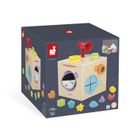 Janod, kostka sensoryczna, drewniana