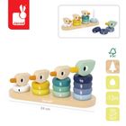 Janod, rodzina kaczek, zabawka edukacyjna