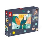 Janod, układanka, pierwsza drewniana mozaika