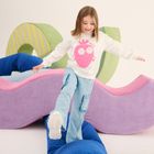 Jasnoniebieskie jeansy wide leg z regulacją Cool Club