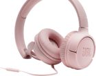 JBL, Tune 500, słuchawki z mikrofonem, różowe