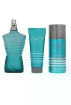 Jean Paul Gaultier, Le Male, zestaw: woda toaletowa, 125 ml + dezodorant, 150 ml + balsam do ciała, 75 ml