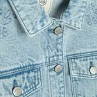 Jeansowa kurtka z haftem Cool Club