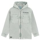 Jeansowa kurtka z kapturem Cool Club