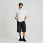 Jeansowe bermudy unisex o kroju baggy NOWEAR