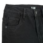 Jeansowe spodnie flare z wysokim stanem Cool Club