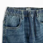 Jeansowe spodnie jogger z regulacją Cool Club