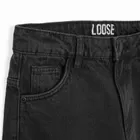 Jeansowe spodnie loose z luźną nogawką Cool Club