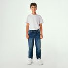 Jeansowe spodnie relaxed o luźnym kroju Cool Club