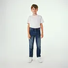 Jeansowe spodnie relaxed z regulacją Cool Club