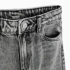 Jeansowe spodnie z regulacją o kroju wide leg, Cool Club