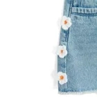 Jeansowe szorty z kwiatuszkami Cool Club