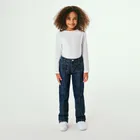 Jeansy o kroju flare z regulacją Cool Club