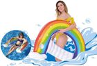 Jilong, dmuchany leżak fotel wodny, tęcza, 107-95-23 cm