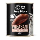 John Dog, Pure Black, karma dla psa, bażant, 800g