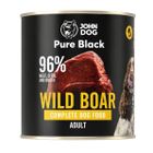 John Dog, Pure Black, karma dla psa, dzik, 800g