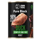 John Dog, Pure Black, karma dla psa, kaczka, 400g