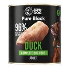 John Dog, Pure Black, karma dla psa, kaczka, 800g