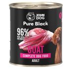John Dog, Pure Black, karma dla psa, kozina, 800g