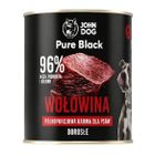 John Dog, Pure Black, karma dla psa, wołowina, 800g