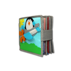 Jolly Designs. Mały Pilot. Książeczka sensoryczno-manipulacyjna