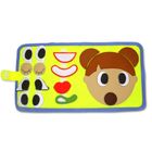 Jolly Designs. Uczucia. Książeczka sensoryczna