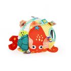 JollyBaby, Ocean, sensoryczna piłeczka z grzechotką i gryzakiem
