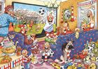Jumbo, Wasgij Original, Futbolowa gorączka, puzzle 2w1, 2-1000 elementów